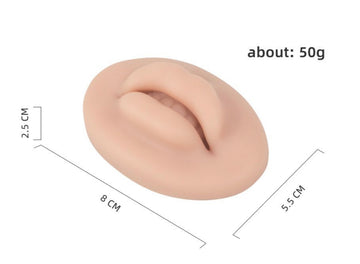 Labios 3D para practicar micropigmentación